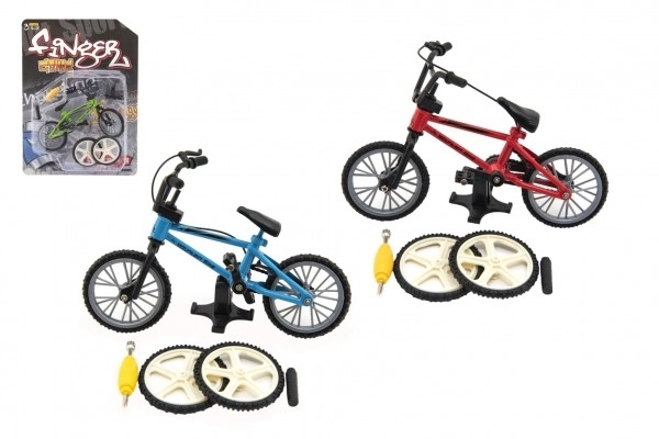 Mini freestyle vingerfiets met accessoires