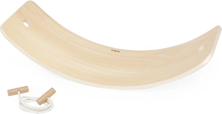 wooden balance board for kids 84 × 30 cm
