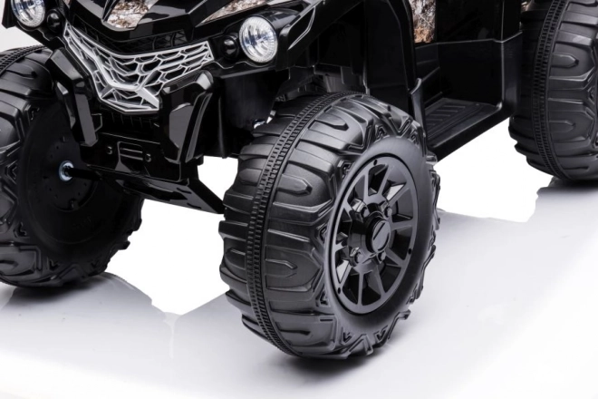 Zwarte kinderaccu quad Madman
