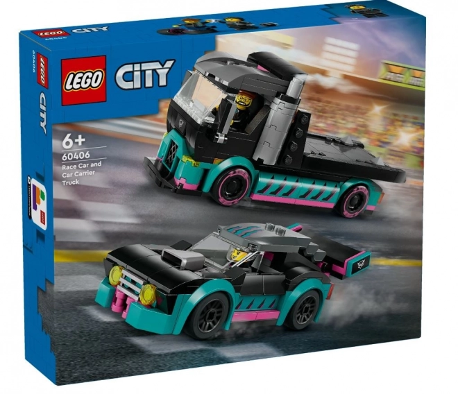 LEGO® City 60406 Truck met racewagen