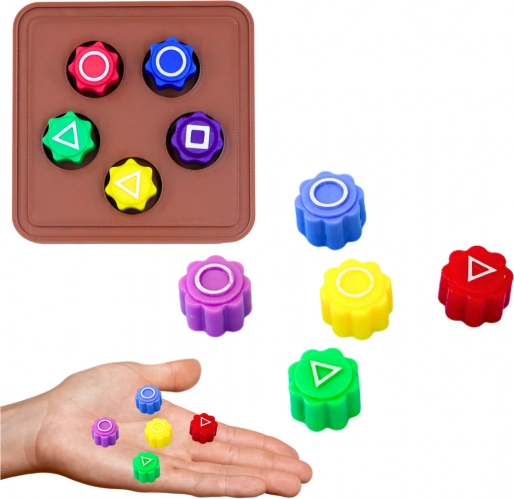 Gonggi-speelstenen geïnspireerd door Squid Game