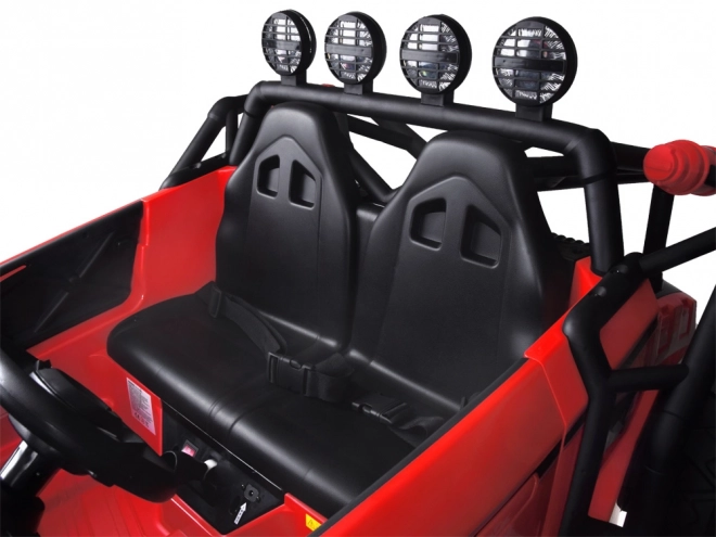 Zweisitziger Geländewagen Buggy Racing – Rot