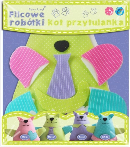 Kit créatif Chat en peluche Stefan Filcowe Robótki