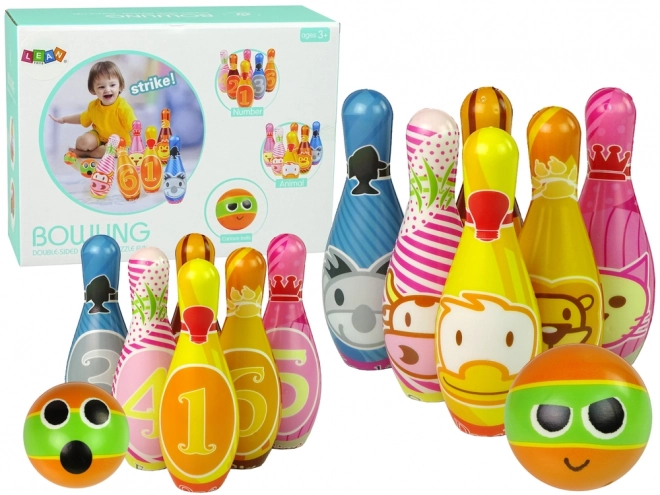 Set für Weiche Bowling-Spiele für Kinder