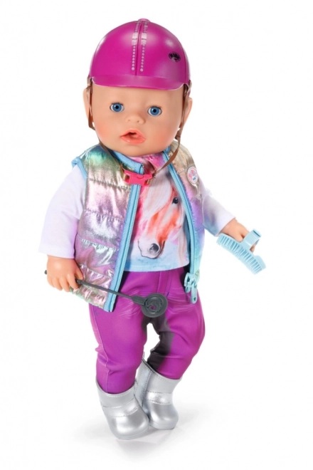 Tenue d'équitation BABY born pour poupées 43 cm