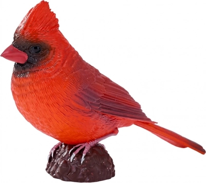 Mojo Kardinal Rot – realistische Vogelfigur