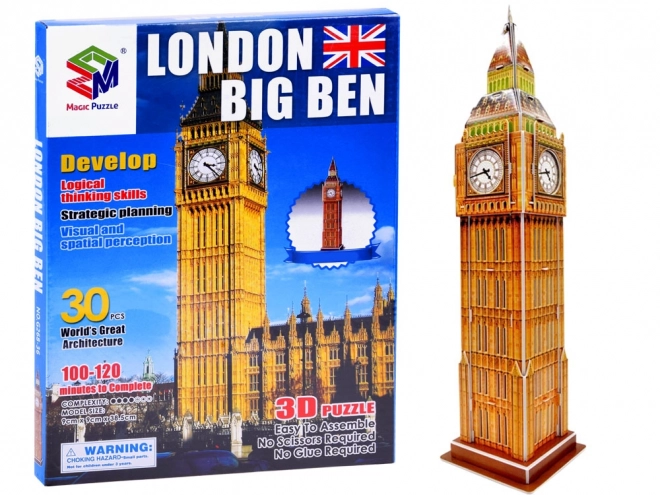 3D puzzle London Big Ben
