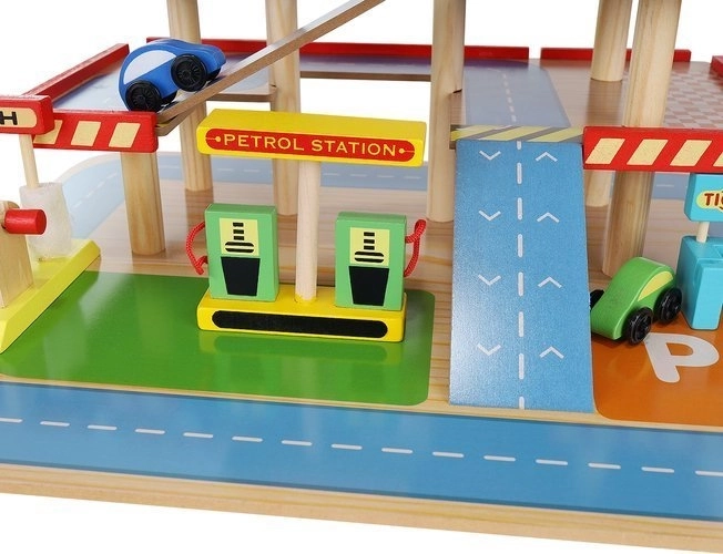 Houten parkeergarage