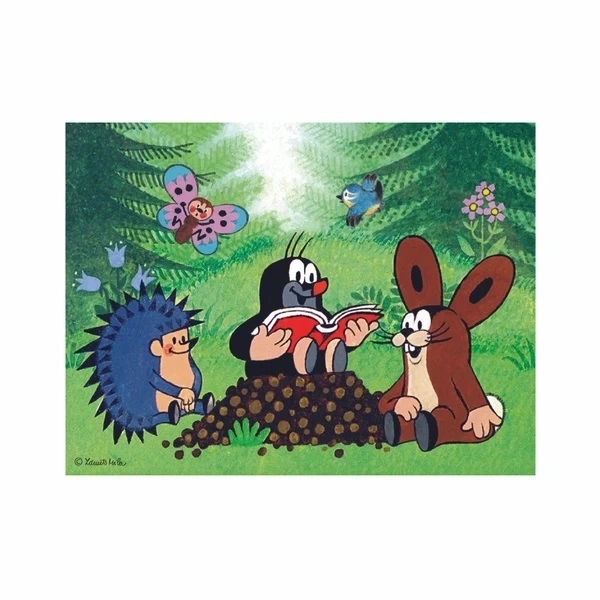 Krtek And Animals Wooden Blocks