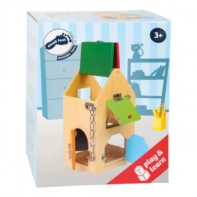 Small Foot Motorisch huis met sloten