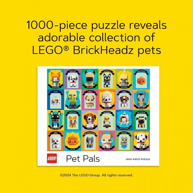 Puzzel LEGO Dierenvrienden 1000 Stukken