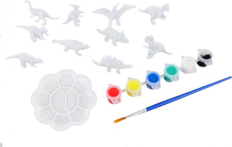 Verschillende vormen dinosaurussen voor extra plezier