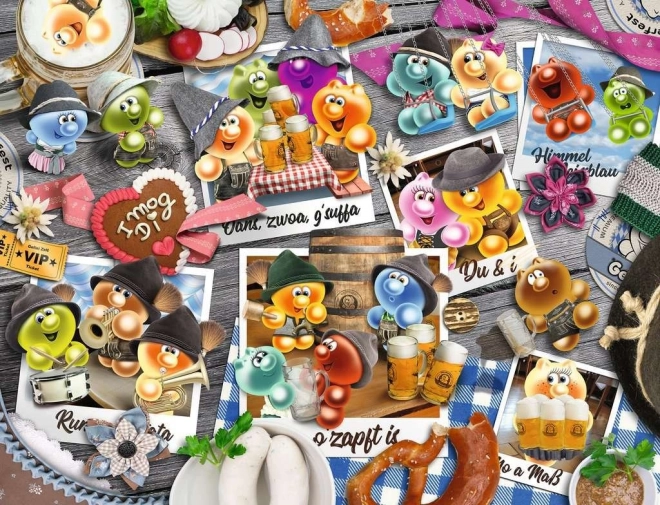 puzzel gelini op het oktoberfest 2000 stukjes