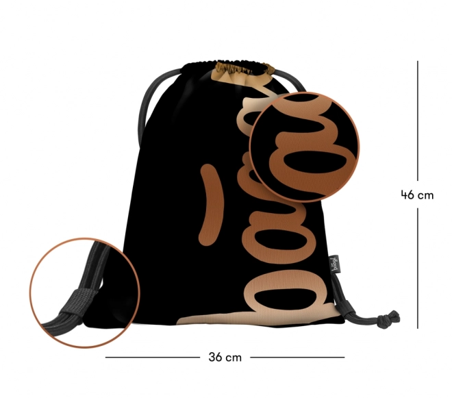 BAAGL Metallic Bronze Rucksack