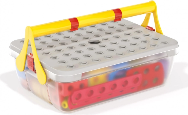 Practical carry case with a lid as a base