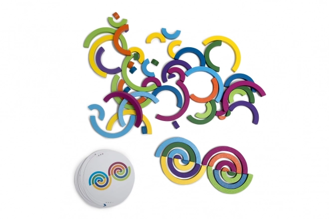 Logisch spel De Regenboog Vormen