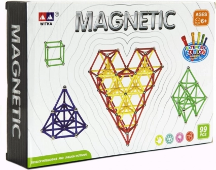 Magnetische bouwset – 99 stuks