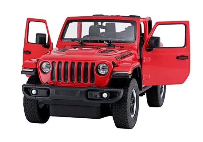 Auto R/C Jeep Wrangler Rubicon 1:14 Rastar – Rouge