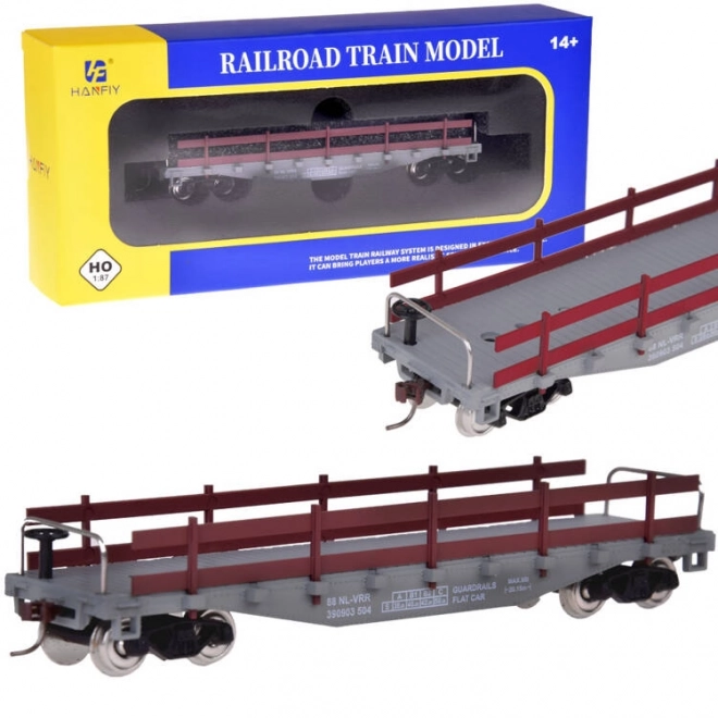 Open goederenvagon voor modelspoor H0 1:87