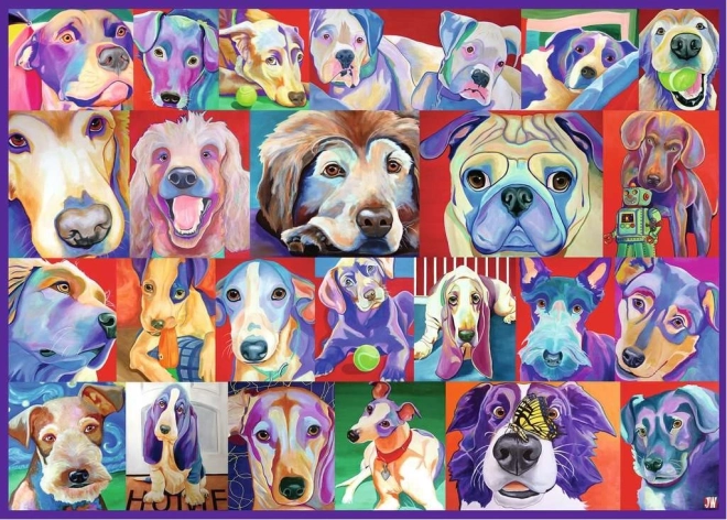 Ravensburger puzzle Hello Puppies XXL 500 pieces