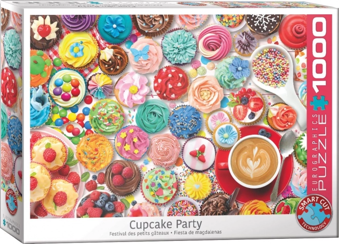 Eurographics puzzel Cupcake Party 1000 stukken