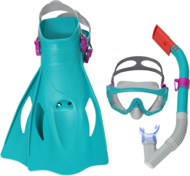 Ensemble de plongée avec tuba BESTWAY 25020 – Bleu
