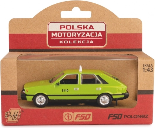Modelauto FSO Polonez Taxi groen 1:43