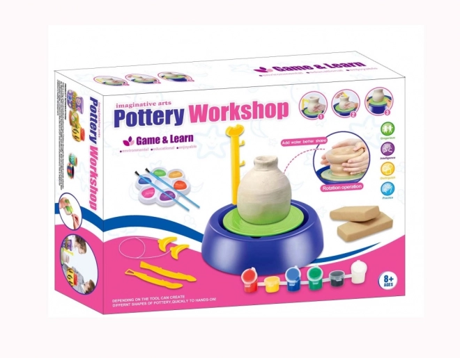 Pottenbakkersschijf voor kinderen