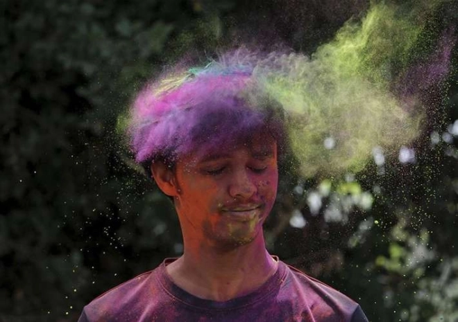 Kleurstofpoeder Holi - 10 x 100 g