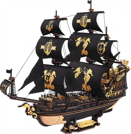 3D mechanisch zeilschip Zeepaard