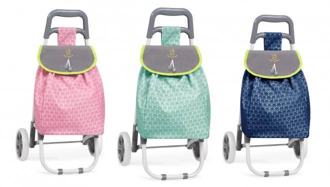 DeCuevas 52089 Opvouwbare reistas met wieltjes 2021 - blauw