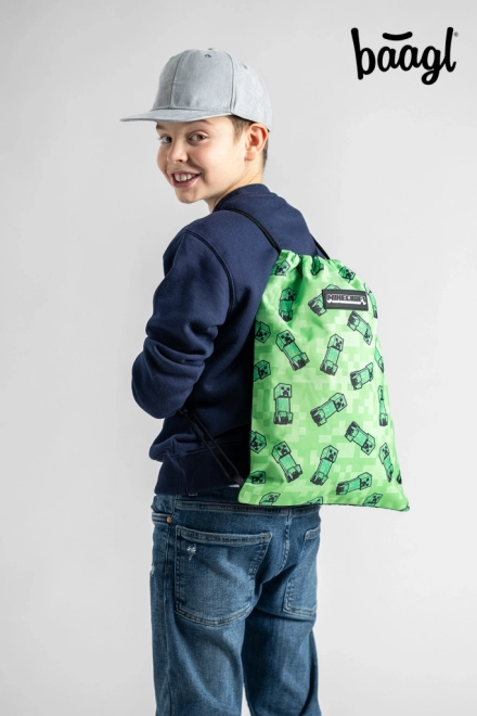 Minecraft zak met Creeper ontwerp