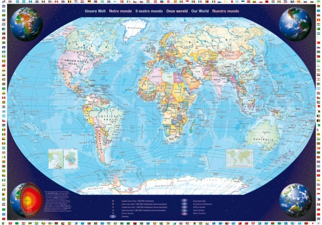 Schmidt puzzle our world 2000 pieces