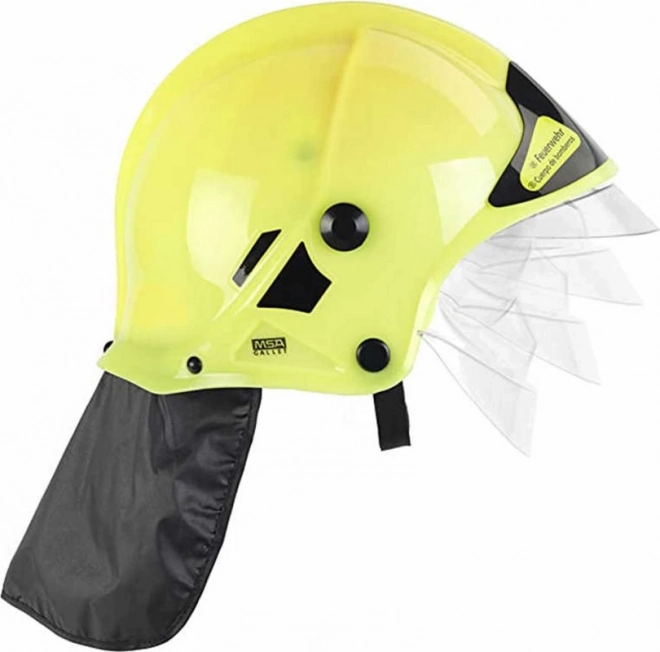 Feuerwehrhelm Gelb