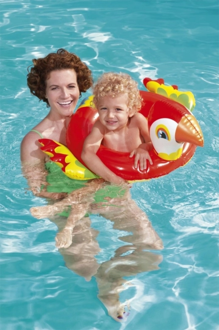 BESTWAY 84x76cm Kinder Zwemring Papegaai Vinyl