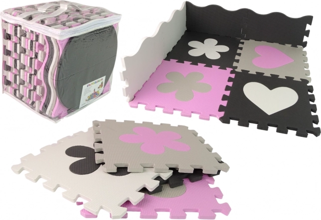 EVA foam educational play mat puzzle for babies, 25 pieces