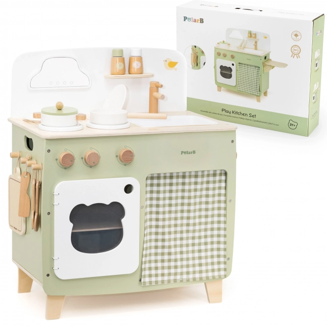 Wooden Kitchen Playset