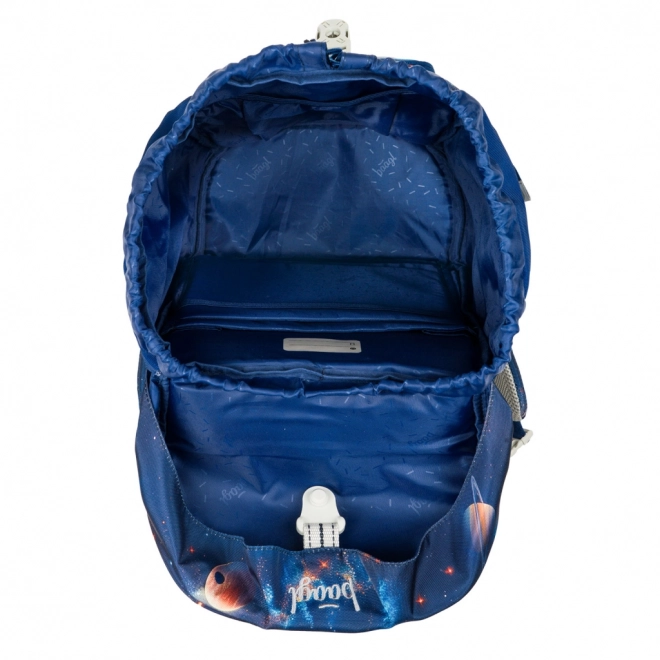 Set van schoolaccessoires ruimte