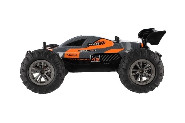 Auto RC Buggy snelheid 2,4GHz plastic 25cm op batterijen in doos 31x14x18cm – Oranje
