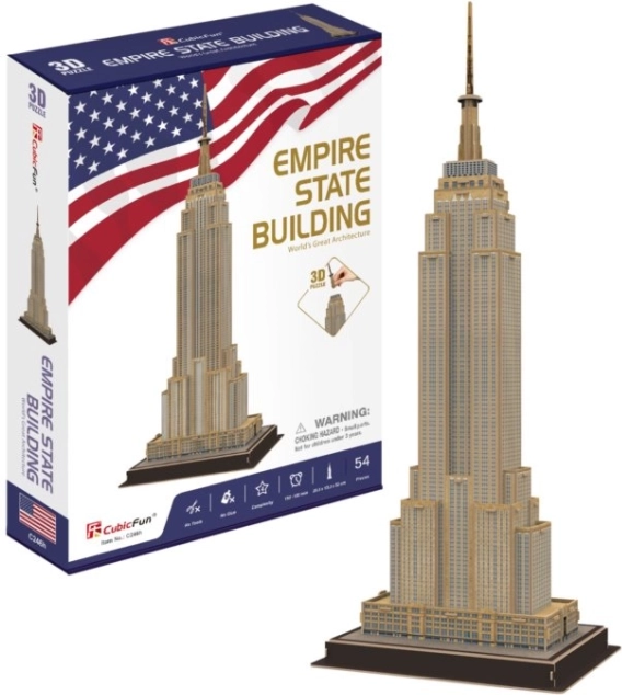 CubicFun 3D-Puzzle Empire State Building 54 Teile
