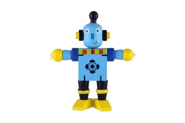 Robot hout 12cm vanaf 18 maanden - 1 stuk