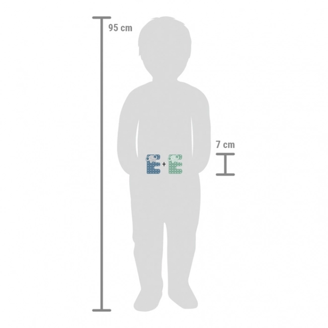 Houten letter E