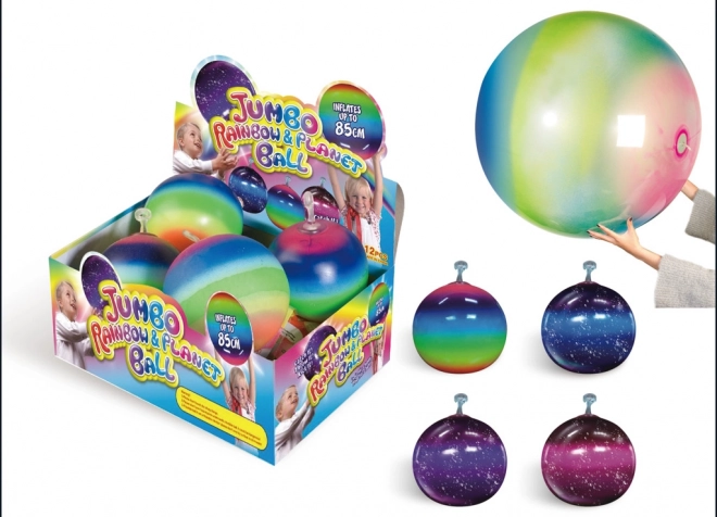 Opblaasbare Regenboogbal 85 cm