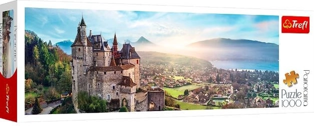 Panoramic Puzzle 1000 Pieces – Menthon Castle, France
