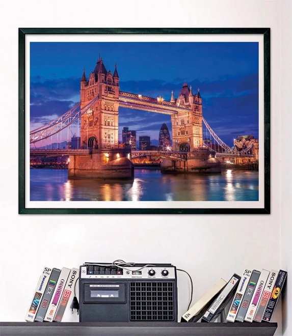 Puzzle 1000 pieces - Tower Bridge at night