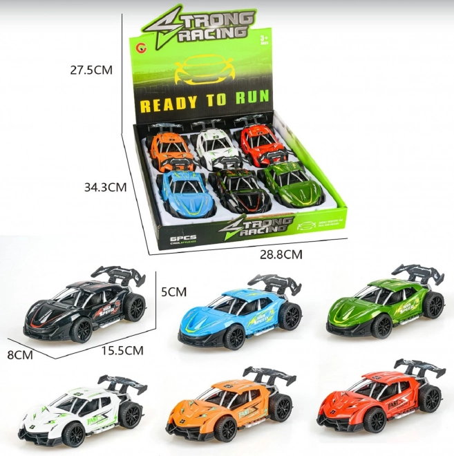 Raceauto 16 cm
