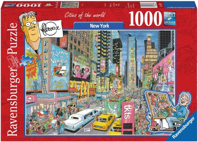 Ravensburger puzzel Steden van de Wereld New York 1000 stukjes