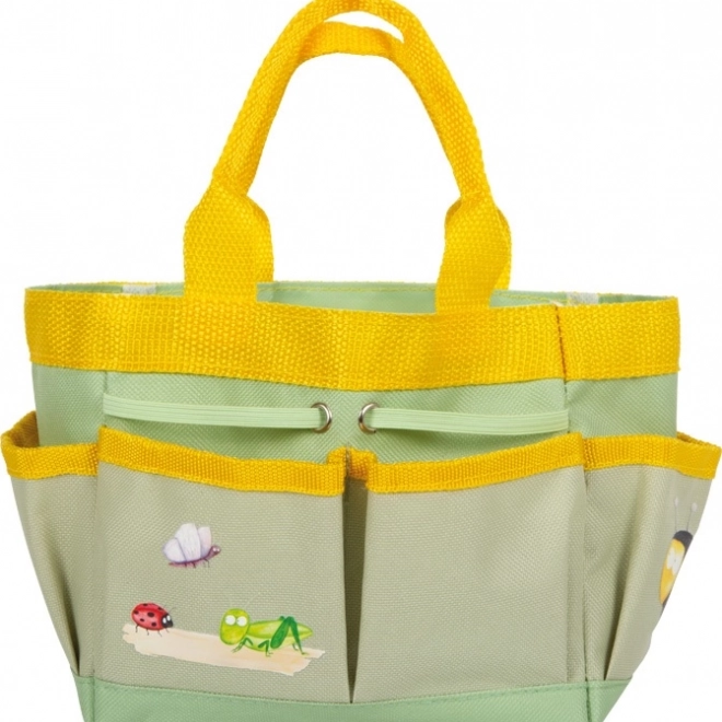 Children's Gardening Tool Set in a Tiny Garden Bag