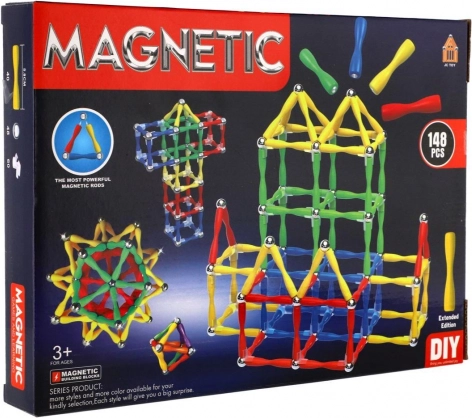 Magnetische bouwset 148 onderdelen