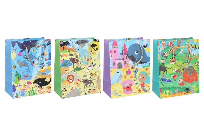 Geschenktasche für Kinder groß 41,5x30x12 cm